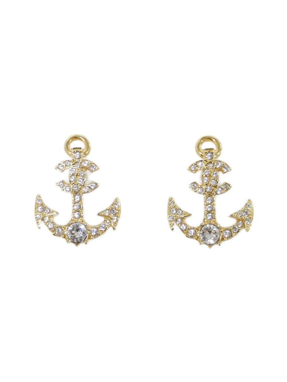 Chanel Earrings Gold-Tone Metal #377878C95B